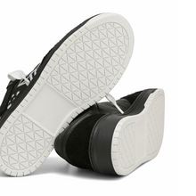 CM-00 Black Lth / Hairy Black Suede Combo