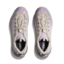 Mafate Three2 Wordmark Alabaster Iris Flower.