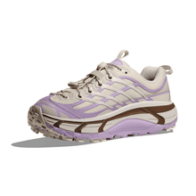 Mafate Three2 Wordmark Alabaster Iris Flower.